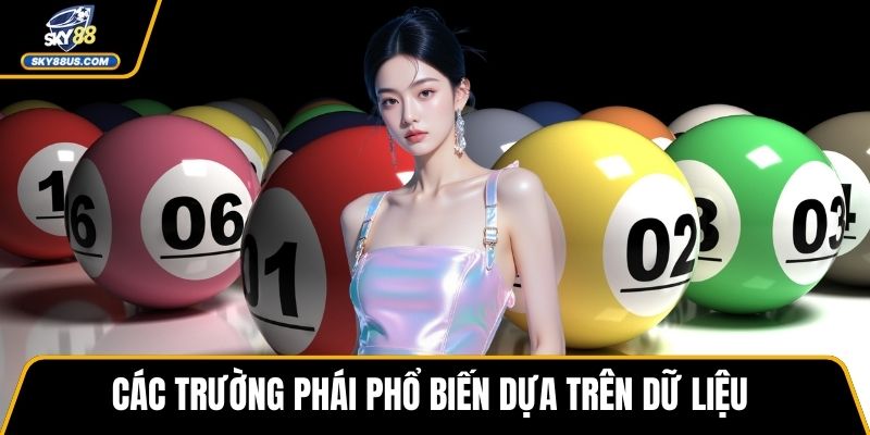 Các trường phái phổ biến dựa trên dữ liệu