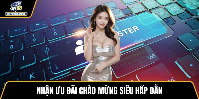 Nhận ưu đãi chào mừng siêu hấp dẫn